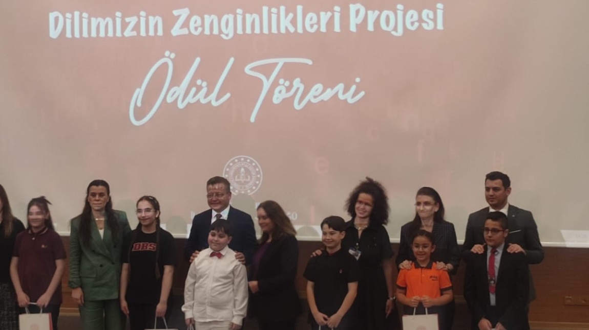 Dilimizin Zenginlikleri Projesi Ödül Töreni